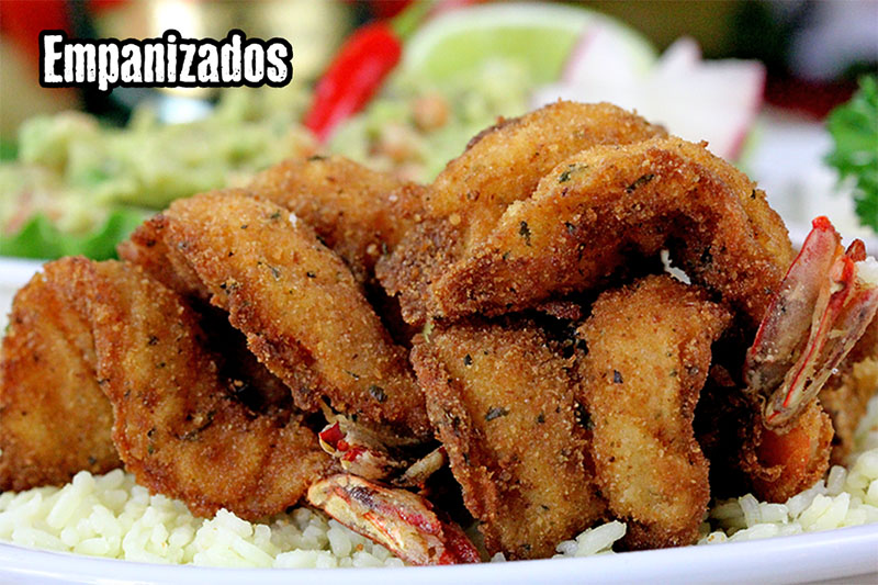 Foto - Camarones Empanizados