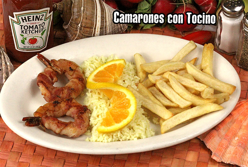 Foto - Camarones con Tocino - Kids