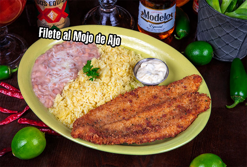 Foto - Filete al Mojo de Ajo